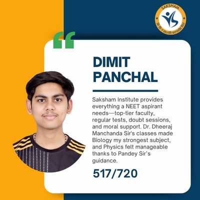 Dimit Panchal NEET