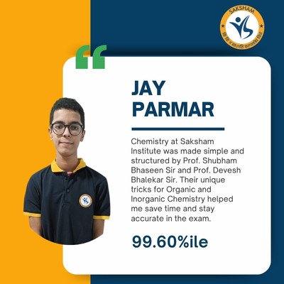 Jay Parmar JEE Main