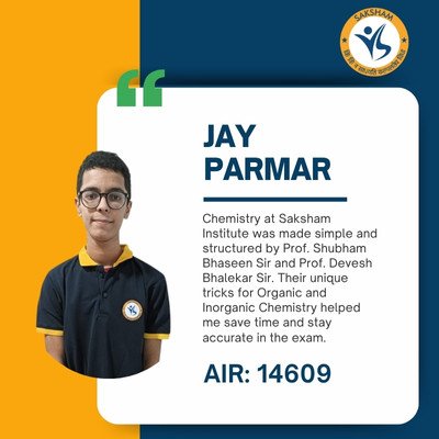 Jay Parmar JEE advanced