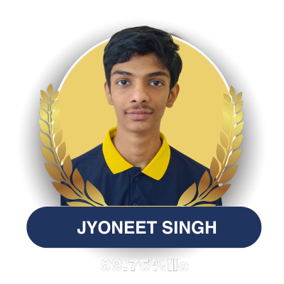JYONEET SINGH jee main topper 2025 in anand